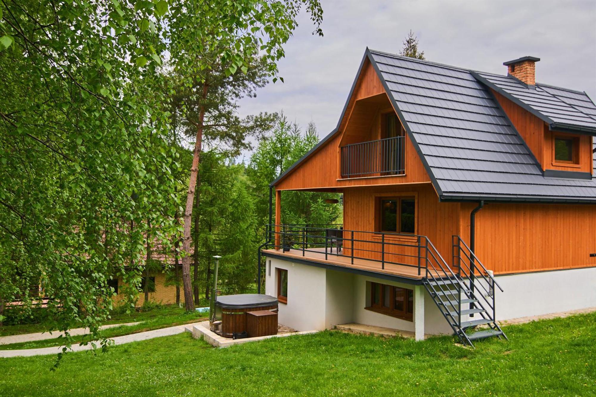 Tylko Tu Bieszczady, Balia, Sauna Baligród Exterior foto